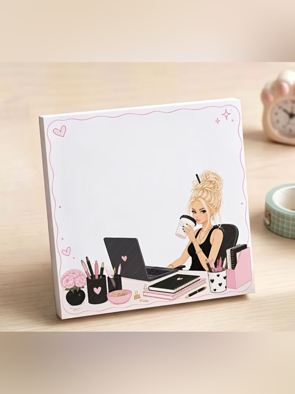 Girl Boss Sticky Notes -50 Sheets